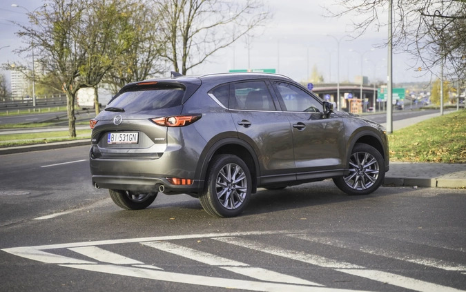 Mazda CX-5 cena 117900 przebieg: 4100, rok produkcji 2021 z Białystok małe 436